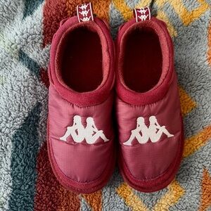 Kappa Maroon Slip-On Shoes